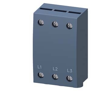 3RV2915-5B 3-phase supply terminal for 3-phase busbar Size S0 and S00 connection from below