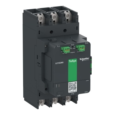 LC1G265LSEA High power contactor, TeSys Giga, 3 pole (3NO), AC-3 <=440V 265A, advanced version, 200…500V wide band AC/DC coil