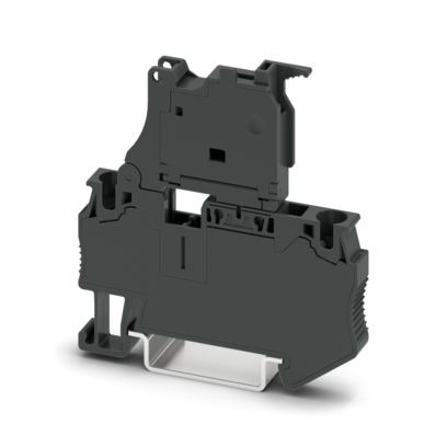 3036369 ST 4-HESI (5X20) Phoenix Contact 3036369 ST 4-HESI (5X20) Series Black, 4mm², Single-Level, Spring Clamp Termination