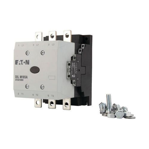 139540 DILM185A/22(RDC24) Eaton Moeller® series DILM Contactor, 380 V 400 V 90 kW, 2 N/O, 2 NC, RDC 24: 24 - 27 V DC, DC operation, Screw connection