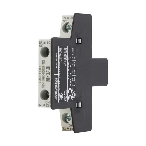 278427 DILM1000-XHI11-SA Eaton Moeller® series DILM Auxiliary contact module, 2 pole, Ith= 10 A, 1 N/O, 1 NC, Side mounted, Screw terminals, DILM40 - DILM225A