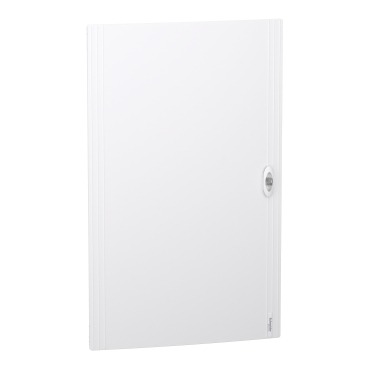 LVSXDP524 Door, PrismaSeT XS, plain, white (RAL 9003), for enclosure 5 x 24 modules