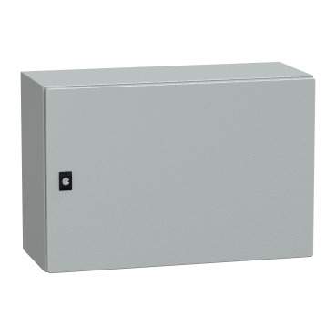 NSYCRN46250P PanelSeT CRN plain door with mount.plate. H400xW600xD250 IP66 IK10 RAL7035..