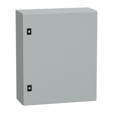 NSYCRN65200P PanelSeT CRN plain door with mount.plate. H600xW500xD200 IP66 IK10 RAL7035..