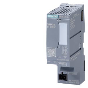 6ES7155-6AR01-0AN0 SIMATIC ET 200SP, PROFINET interface module IM 155-6 PN Basic, max. 16 I/O modules, 2x integrated RJ45 sockets PN security class 1 including server module (6ES7193-6PA00-0AA0)