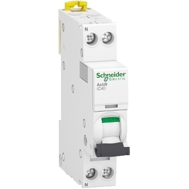 A9P52632 Miniature circuit breaker (MCB), Acti9 iC40, 1P+N, 32A, C curve, 4500A (IEC/EN 60898-1), 6kA (IEC/EN 60947-2)