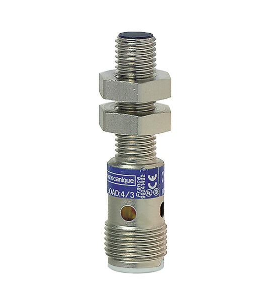 XS608B1PAM12 Inductive proximity sensors XS, inductive sensor XS6 M8, L62mm, stainless, Sn2.5 mm, 12...48 VDC, M12